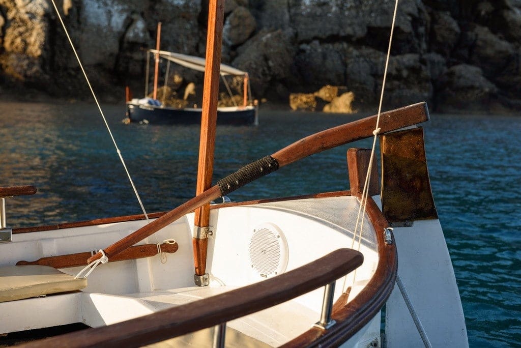 Rent a traditional boat in Ibiza